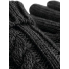 Cable Knit Melange Gloves