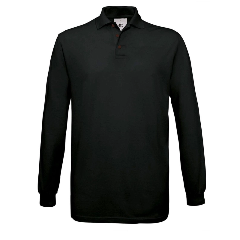 Polo Safran manches longues homme