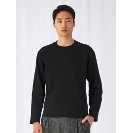 Men's open hem sweatshirt