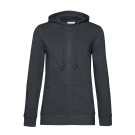 Organic Zipped Hood /women