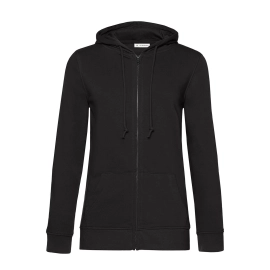 Organic Zipped Hood /women