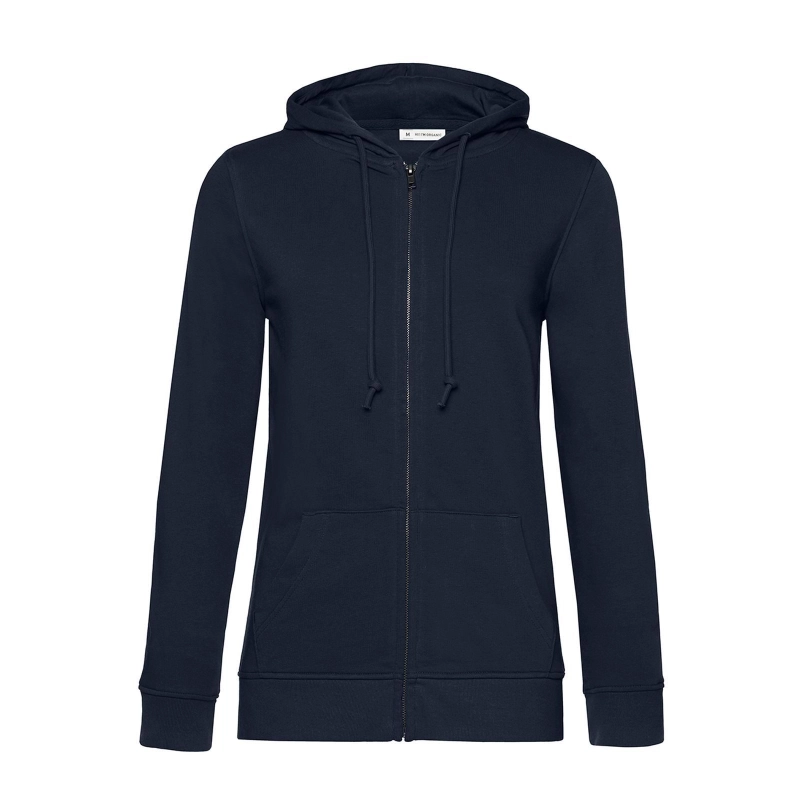 Organic Zipped Hood /women