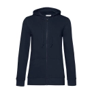 Organic Zipped Hood /women