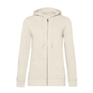 Organic Zipped Hood /women