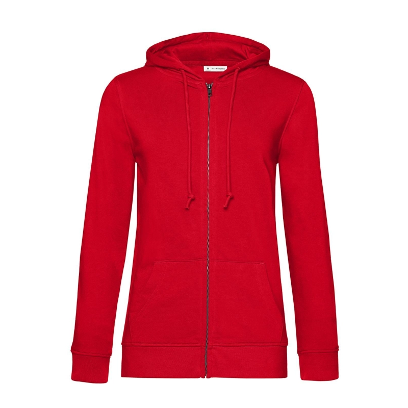 Organic Zipped Hood /women