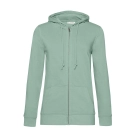 Organic Zipped Hood /women