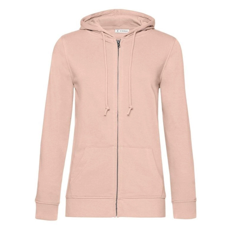 Organic Zipped Hood /women