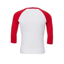 Unisex 3/4 Sleeve Baseball Tee