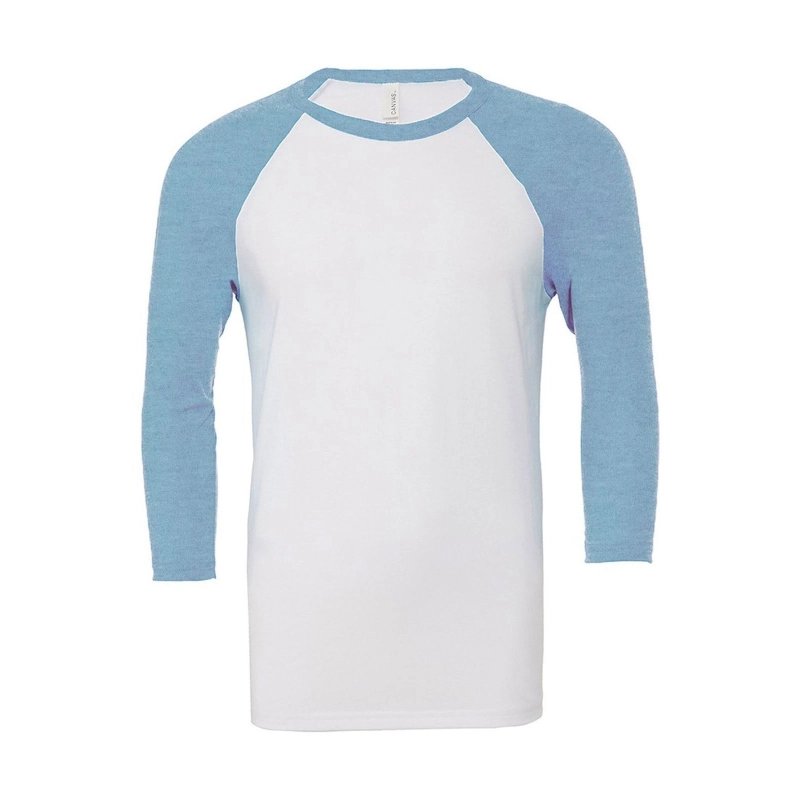 T-shirt baseball manches 3/4 unisex