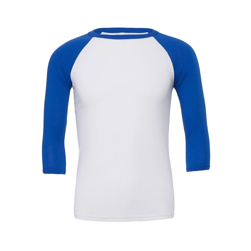 T-shirt baseball manches 3/4 unisex