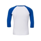 T-shirt baseball manches 3/4 unisex