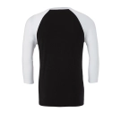 T-shirt baseball manches 3/4 unisex
