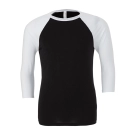 T-shirt baseball manches 3/4 unisex