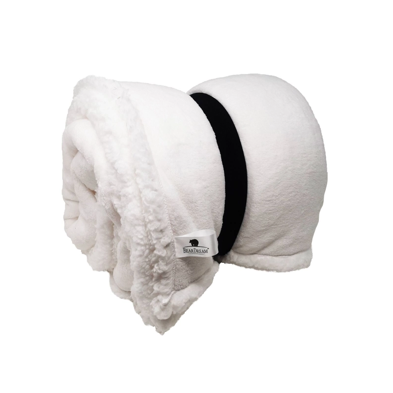 Couverture Sherpa Couleur Unie