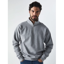 Zip Neck Sweat