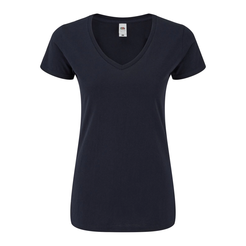 Ladies Iconic 150 V-Neck T 