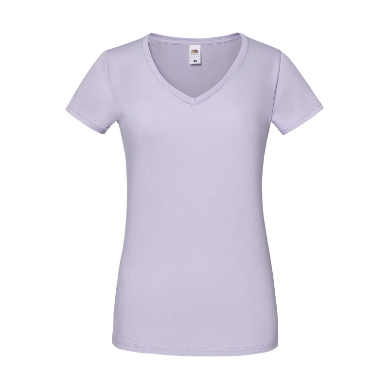 Ladies Iconic 150 V-Neck T 