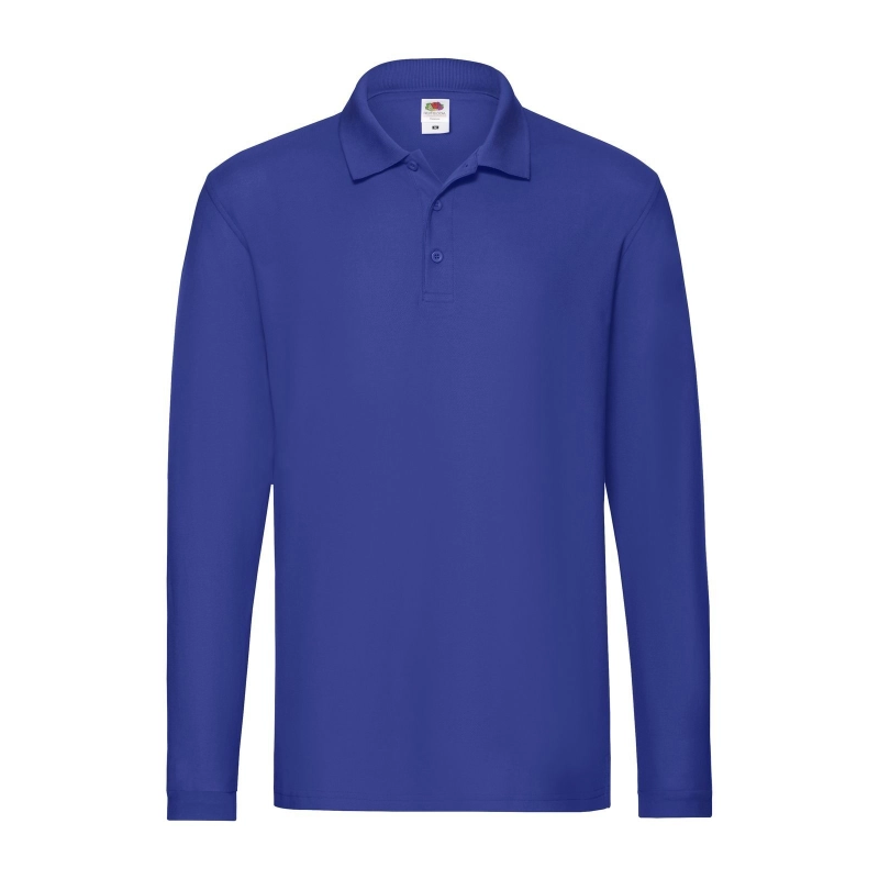Premium Polo manches longues homme