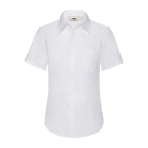 Ladies Poplin Shirt Short Sleeve