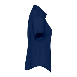 Ladies Poplin Shirt Short Sleeve
