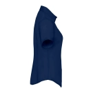 Ladies Poplin Shirt Short Sleeve