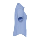 Ladies Poplin Shirt Short Sleeve