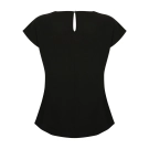 Ladies' Pleat Front S/S Blouse