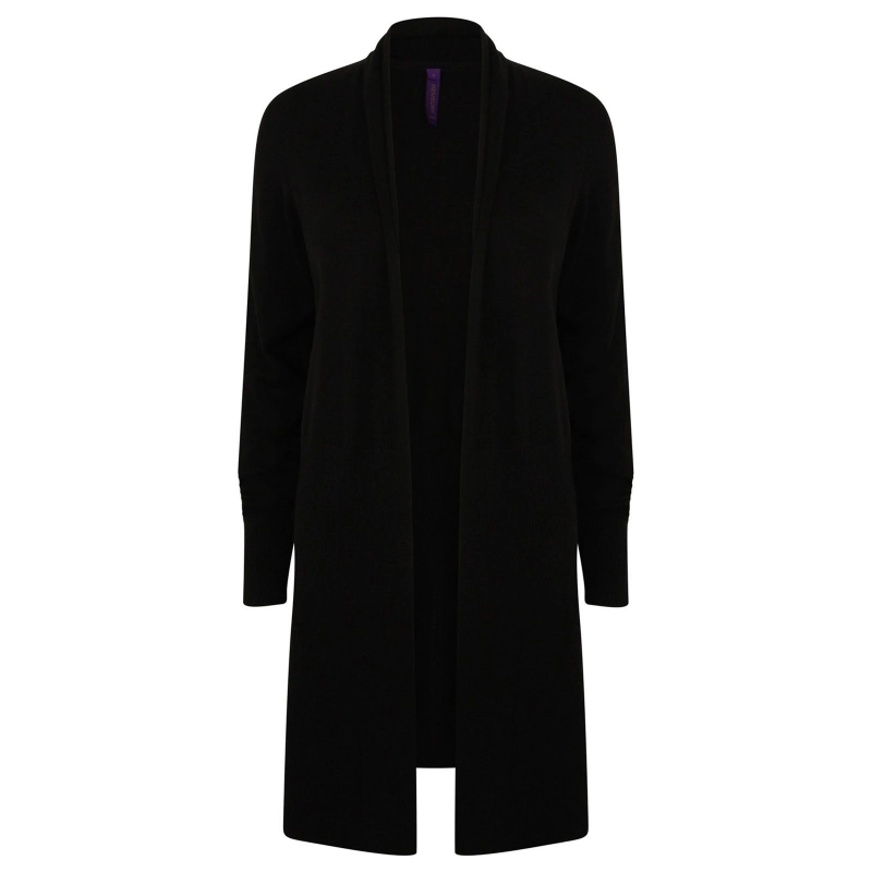 Ladies' Longline Open Cardigan