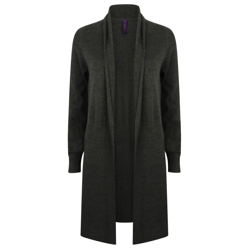 Ladies' Longline Open Cardigan