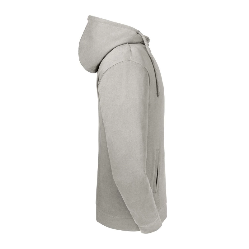 Pure Organic High Collar Hooded Sweat