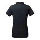 Polo moulant en tissu stretch