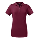 Polo moulant en tissu stretch
