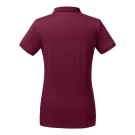 Polo moulant en tissu stretch