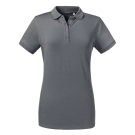 Polo moulant en tissu stretch