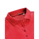 Polo moulant en tissu stretch