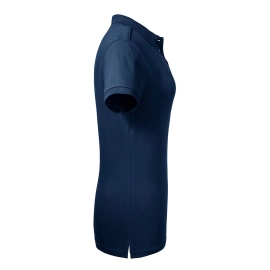 Polo moulant en tissu stretch