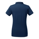 Polo moulant en tissu stretch