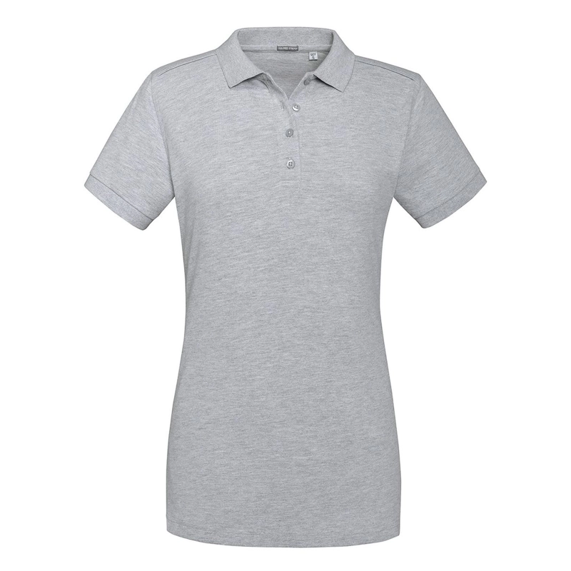 Polo moulant en tissu stretch