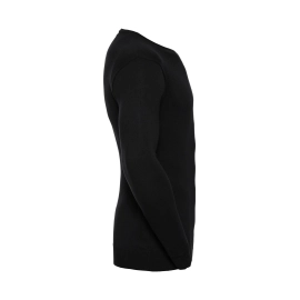  50% acrylique. Coupe classique, style moderne, pullover col