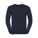  50% acrylique. Coupe classique, style moderne, pullover col