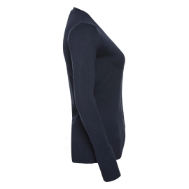 Ladies' V-Neck Knitted Cardigan