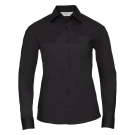 Ladies' Long Sleeve PolyCotton Poplin Shirt