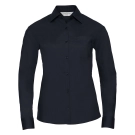 Ladies' Long Sleeve PolyCotton Poplin Shirt