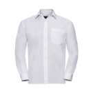 Men's Long Sleeve PolyCotton Poplin Shirt