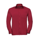 Men's Long Sleeve PolyCotton Poplin Shirt