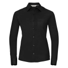 Ladies' Long Sleeve Pure Cotton Poplin Shirt