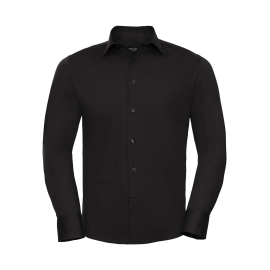 Men's Long Sleeve Easy Care Fitted Shirt