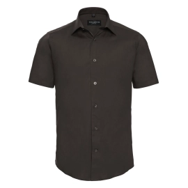 Men's Short Sleeve Easy Care Fitted Shirt