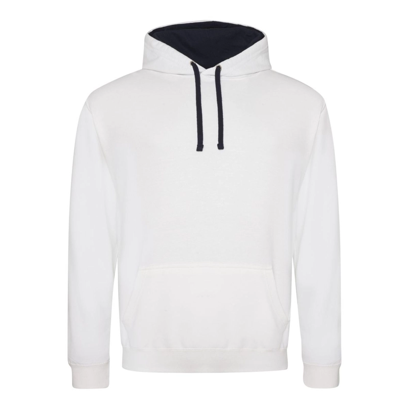Sweat avec capuche en contraste