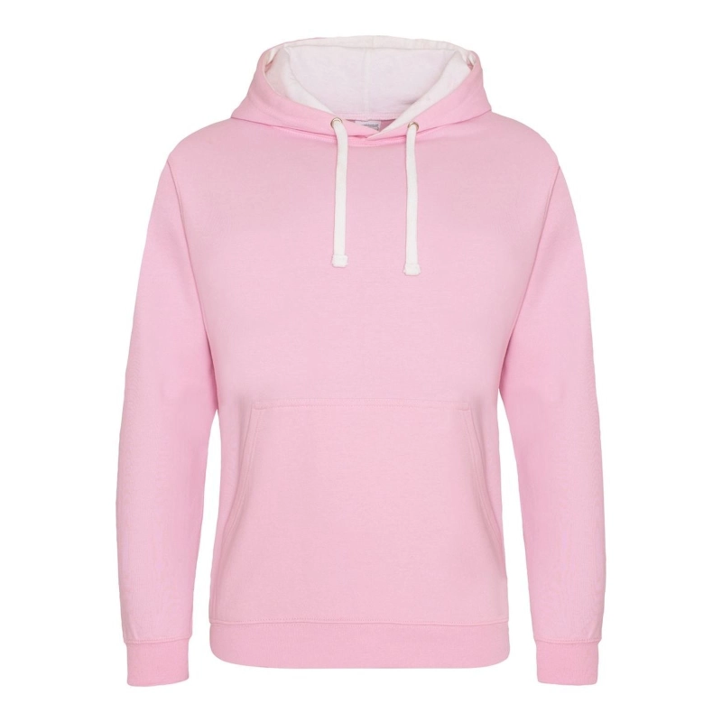 Sweat avec capuche en contraste